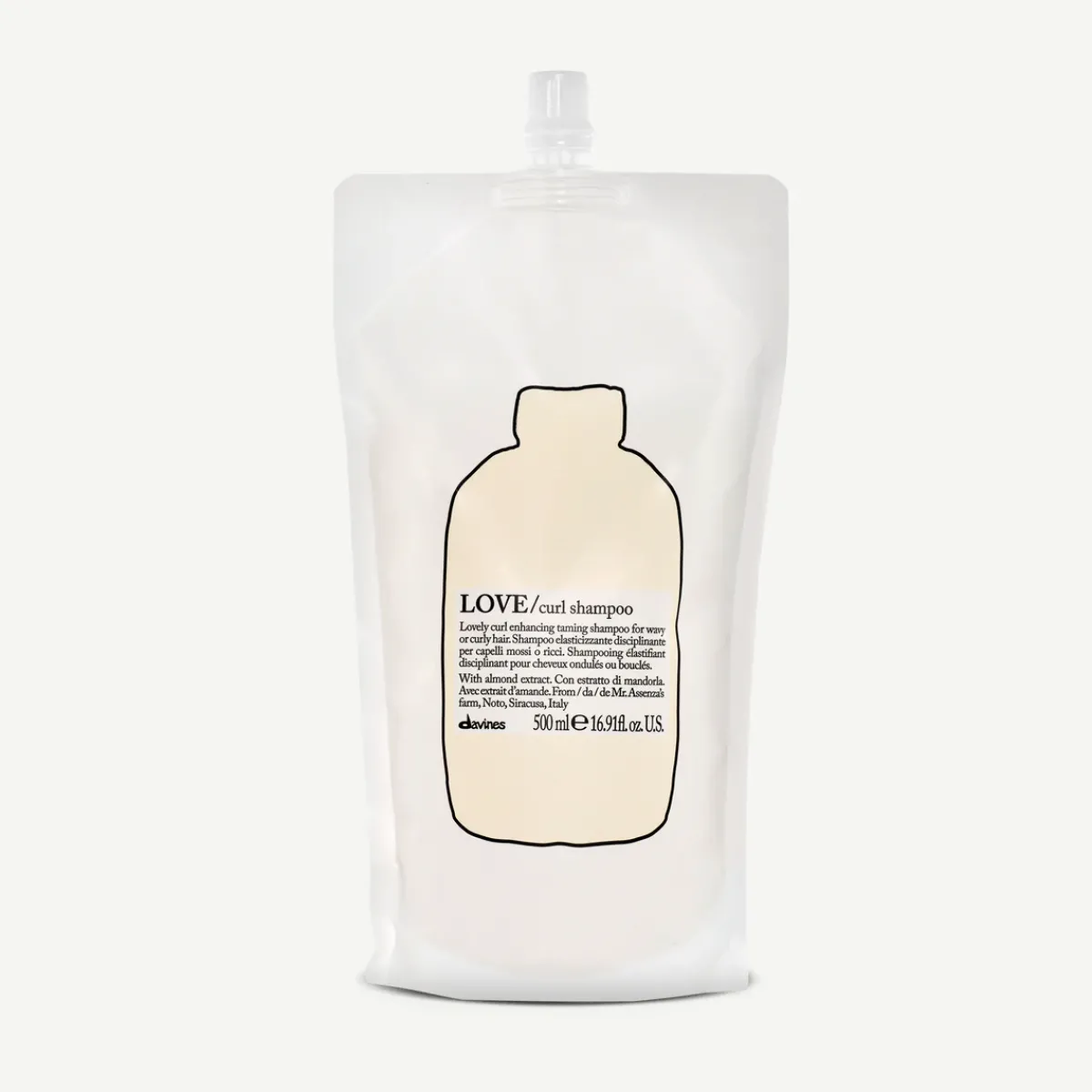 Davines LOVE CURL Shampoo Refill Shop