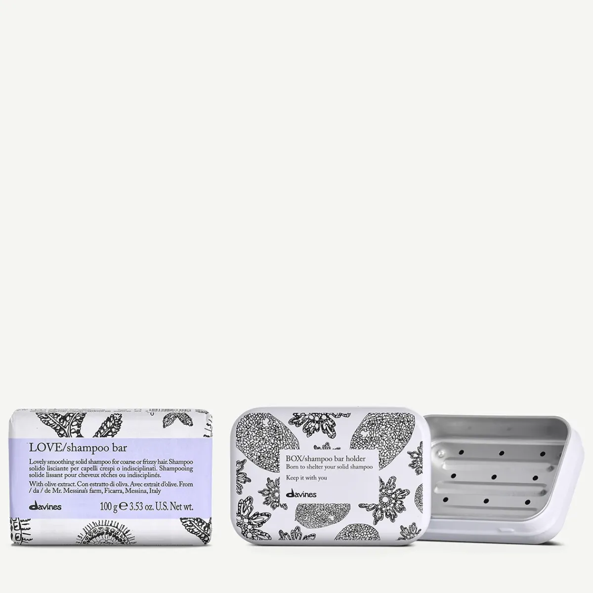 Davines Love Shampoo Bar and Case Hot